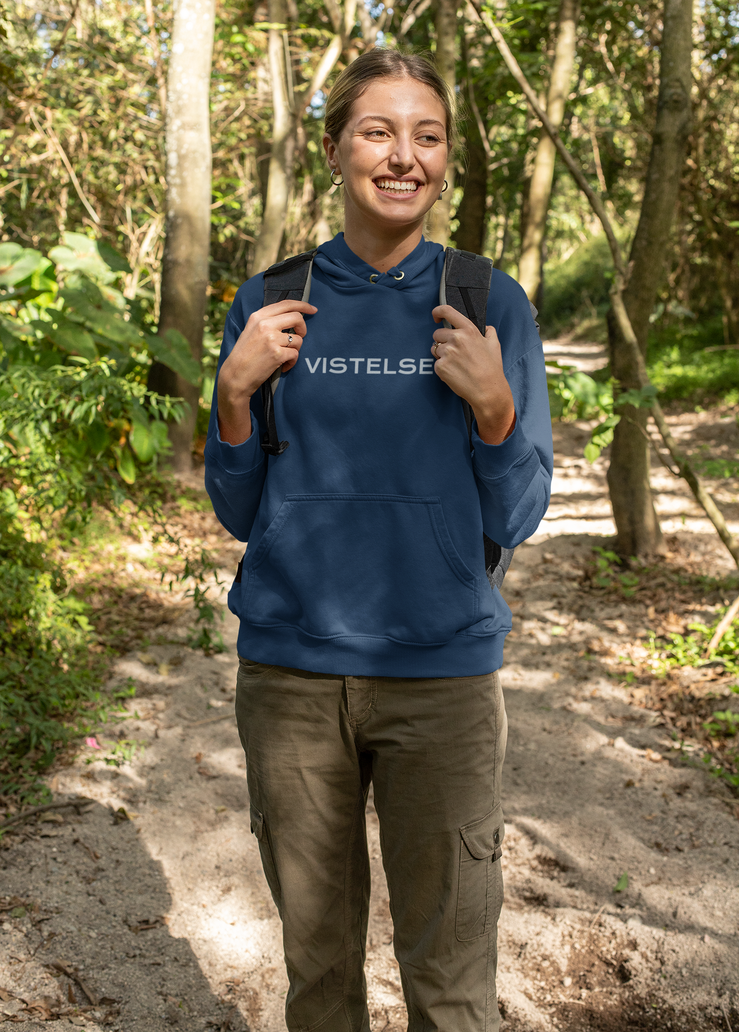 VISTELSE Logo Embroidered Unisex Hoodie