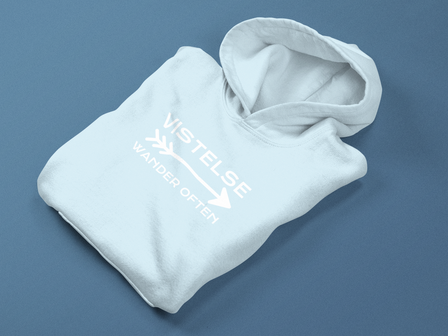 VISTELSE Wander Arrow Embroidered Unisex Hoodie