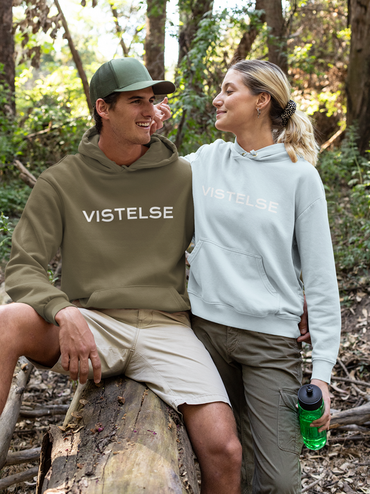 VISTELSE Logo Embroidered Unisex Hoodie