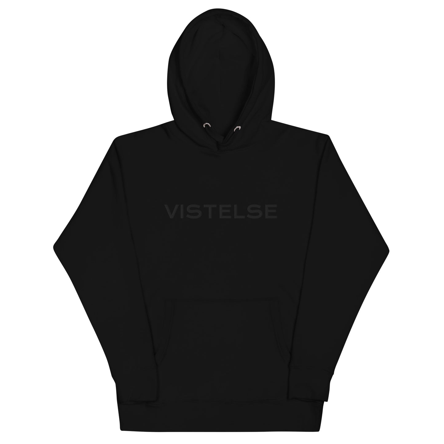 VISTELSE Shadow Logo Embroidered Unisex Hoodie